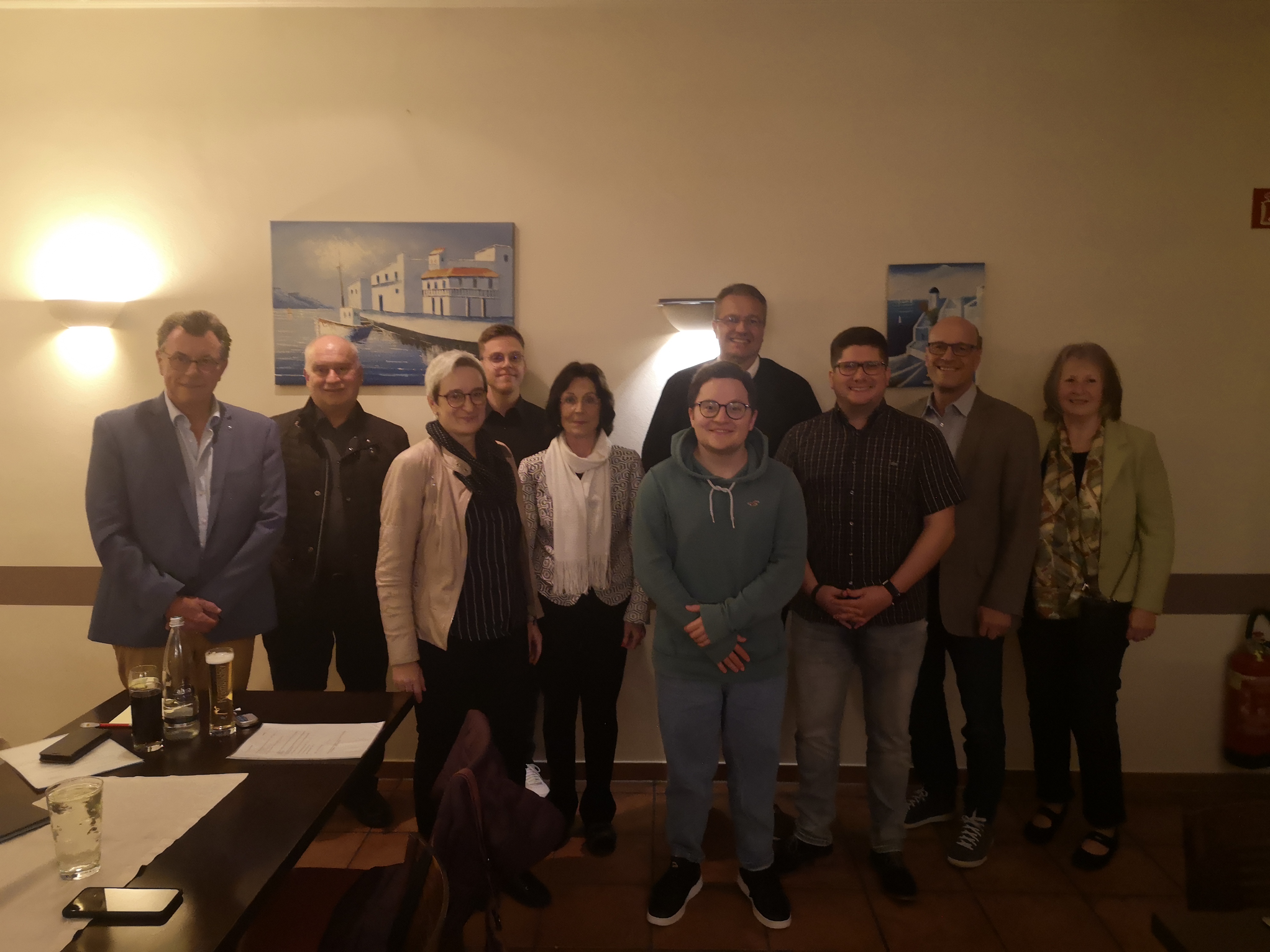 Vorstand des FDP-Verbandsgemeindeverbandes Rheinauen.