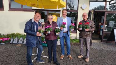 Erntedankaktion vor Ort in Neuhofen